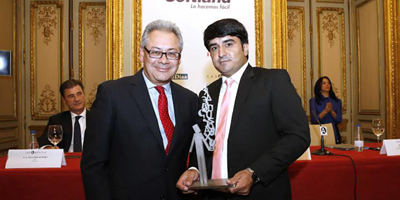 Pakistani freelance journalist wins international honor